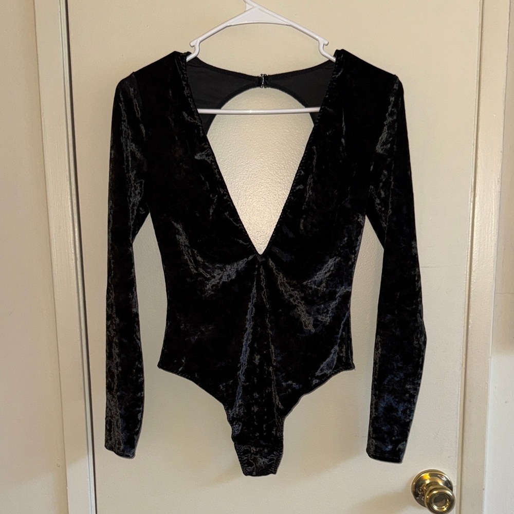 Victoria’s Secret velvet bodysuit